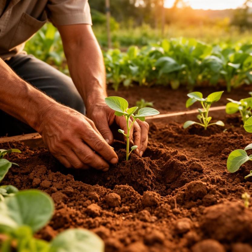 Trabajando en el campo