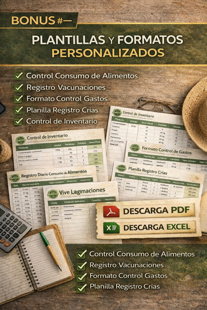 Plantillas y Formatos Profesionales para tu Granja